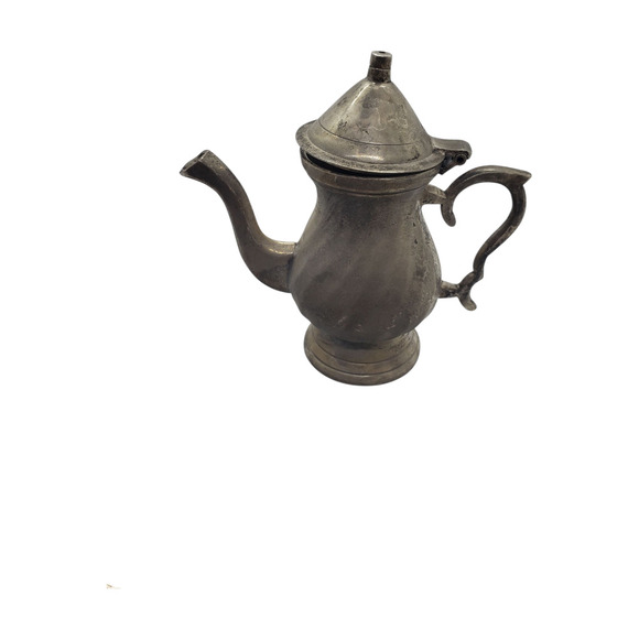 Vintage Silver Plated Miniature Tea Set Coffee Tea Pot Tray Creamer Sugar - Picture 3 of 16